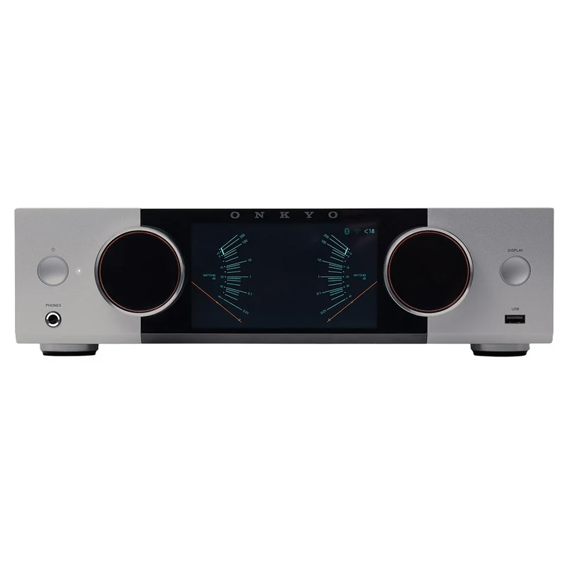 ONKYO MUSE Y50 SILVER Amplificatore integrato Audiophile streamer Ethernet/Wi-Fi, HDMI 4k, DAC