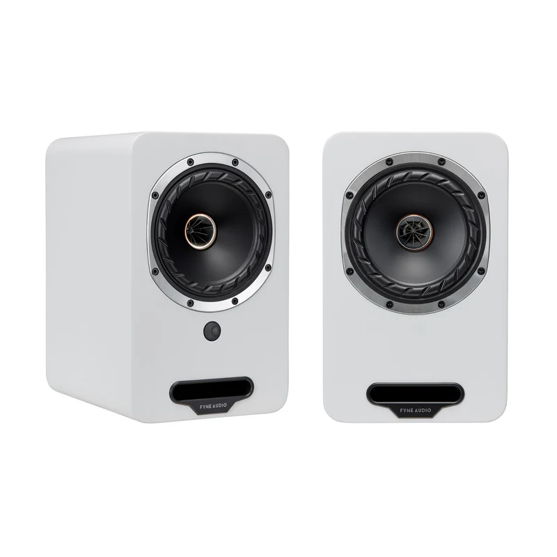 Fyne Audio Cubitt 5 Coppia diffusori da scaffale Bluetooth tecnologia IsoFlare 2 vie bass-reflex Bluetooth 5.0 aptX HD & AAC