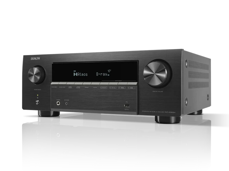 Denon AVC-X3900H Sintoamplificatore AV 9.4 canali 105W 4K/8K Dolby Atmos, Powered by HEOS™