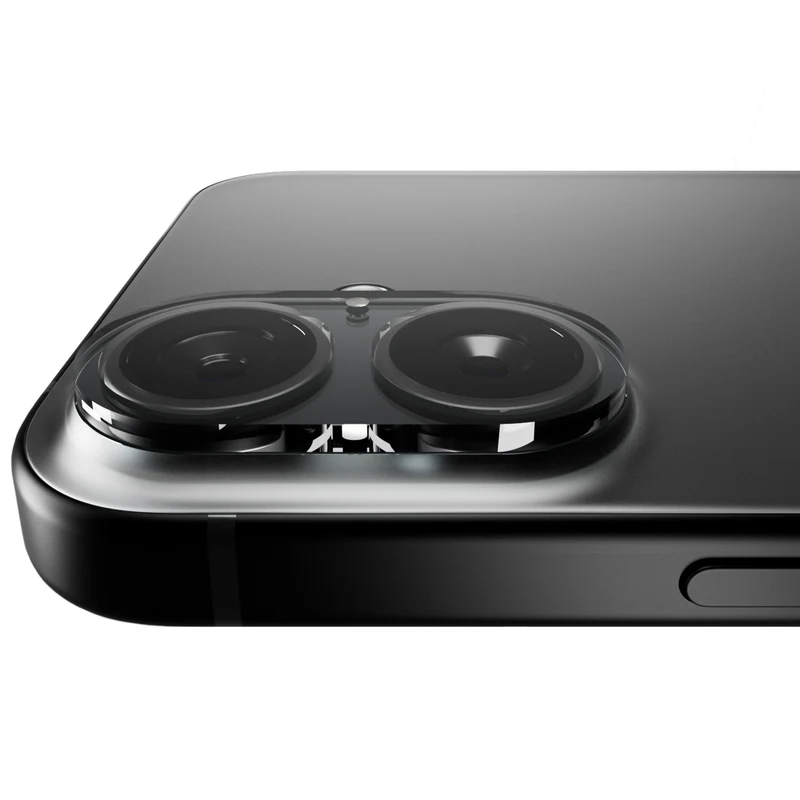 Vetro Temperato Protettivo per Fotocamera iPhone 16 e iPhone 16 Plus