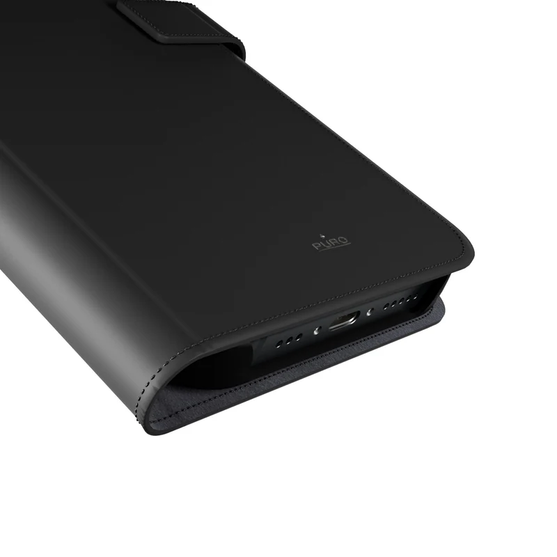 Custodia Wallet Stand per iPhone 16 Plus