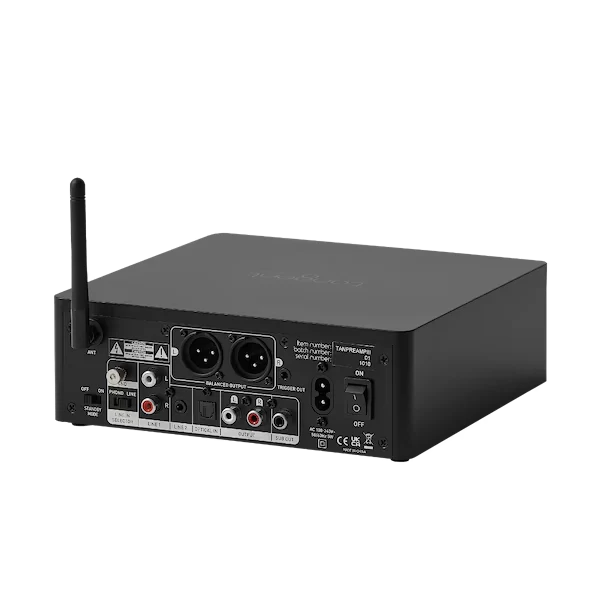 Tangent PreAmp III Preamplificatore Stereo con DAC e Bluetooth aptX HD