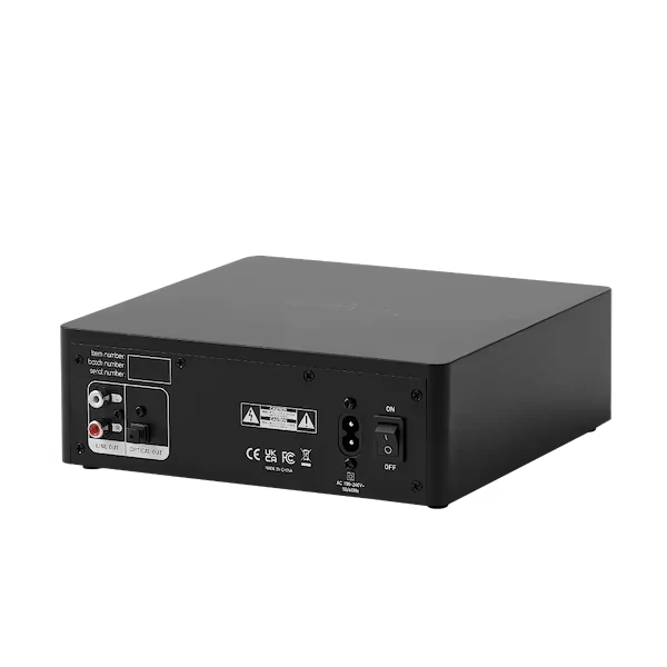 Tangent Ampster CD 3 lettore CD con uscite analogiche RCA e ottica, meccanica slot-in