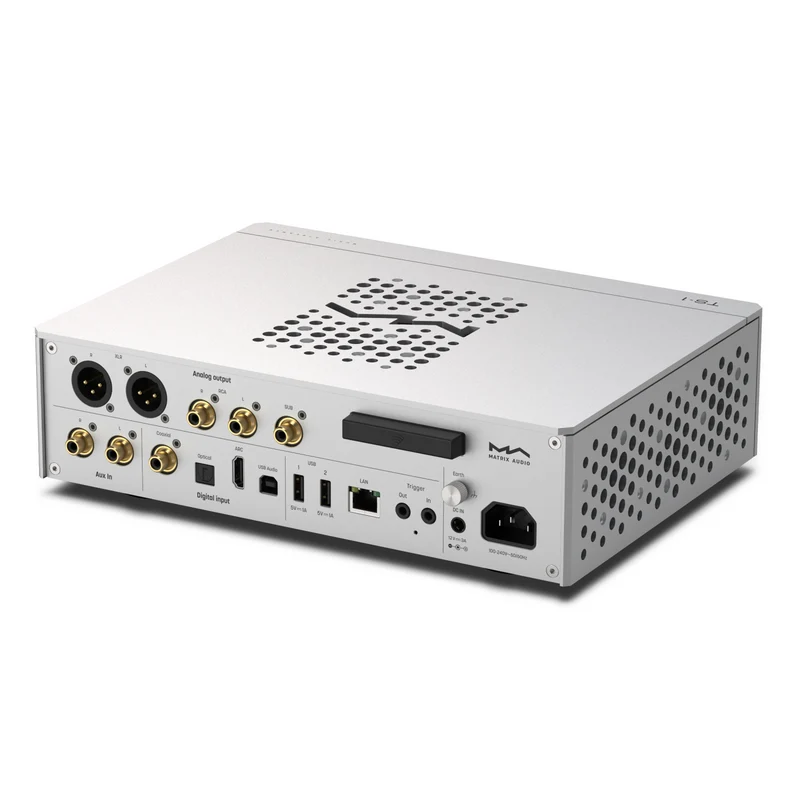 Matrix Audio TS-1 Streamer di rete, DAC e Amplificatore per Cuffie