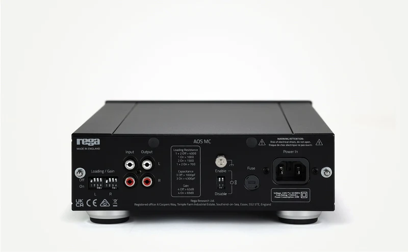 REGA AOS MC Preamplificatore a bobina mobile (stadio phono MC) completamente regolabile