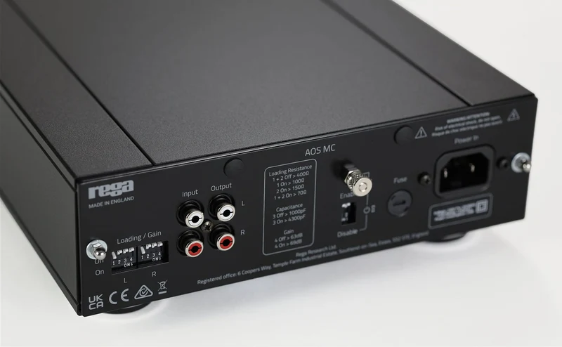 REGA AOS MC Preamplificatore a bobina mobile (stadio phono MC) completamente regolabile