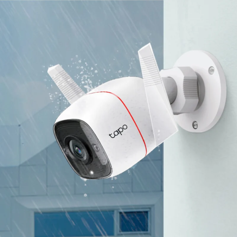 TP-Link Tapo Cámara Inteligente Wi-Fi de Seguridad para Exteriores, C310