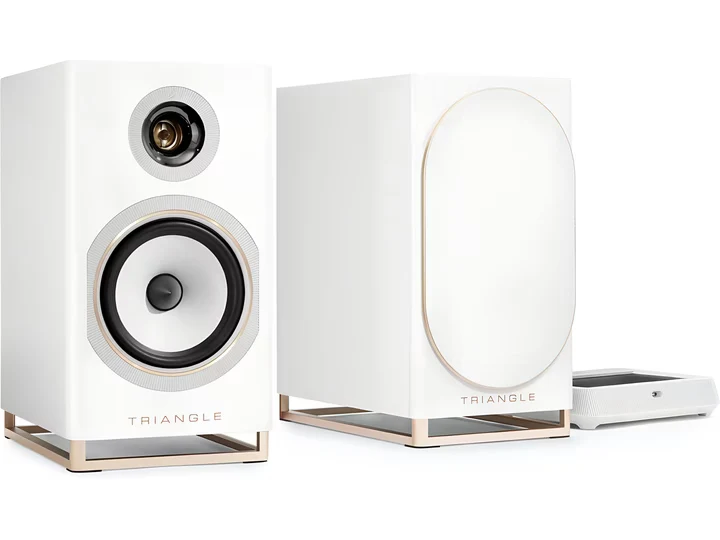 Triangle CAPELLA 2 Coppia diffusori attivi Wi-Fi made in France Nuovo HUB 2.1 Tecnologia WiSA