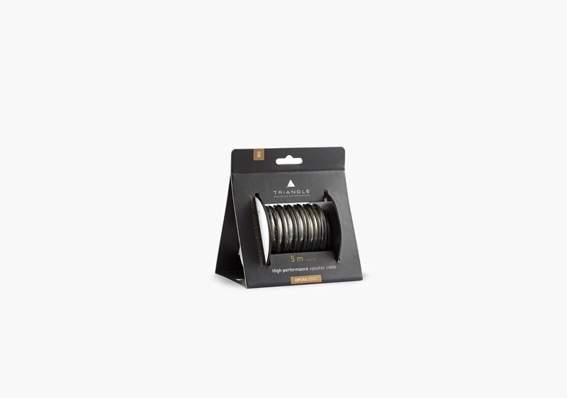Triangle OS5C Bobina cavo diffusori rame OFC da 5MT, sezione 2,5 mm²
