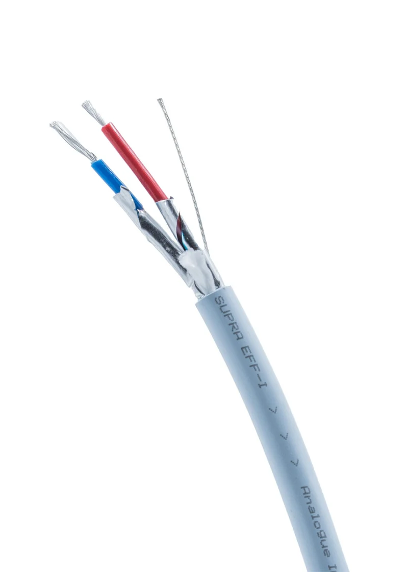 Supra EFF-ISL AUDIO coppia cavi RCA/RCA con connettori SUPRA RCA PPSL da 2MT