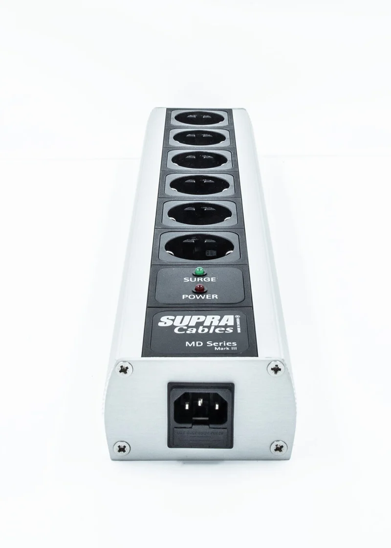 Supra MD06-EU/SP ciabatta filtrata a 6 prese con protezione sovratensioni