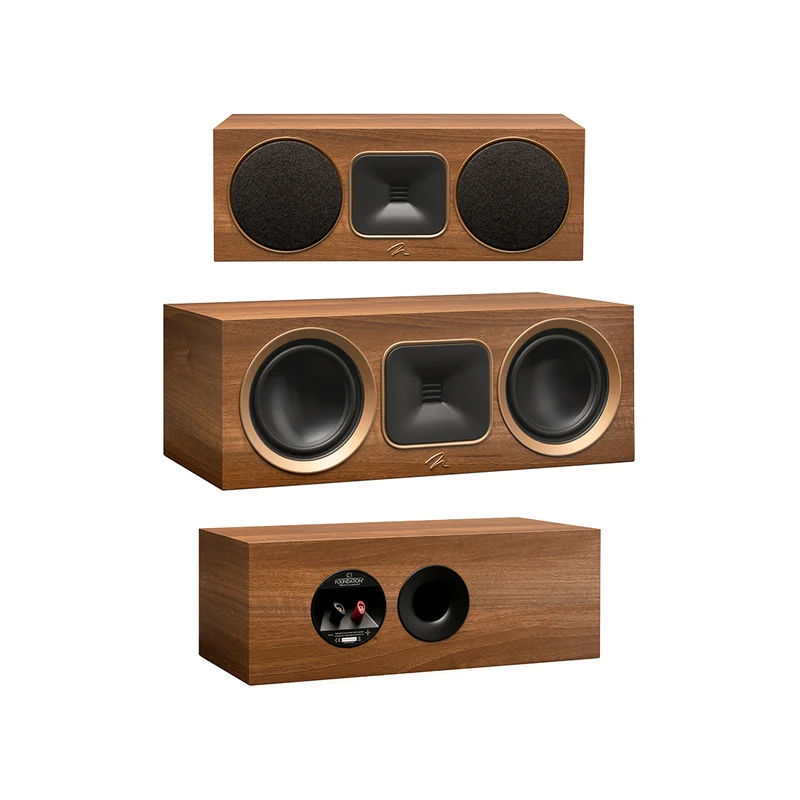 Martin Logan FOUNDATION C1 Canale centrale a 2,5 vie Gen2 Obsidian Folded Motion S