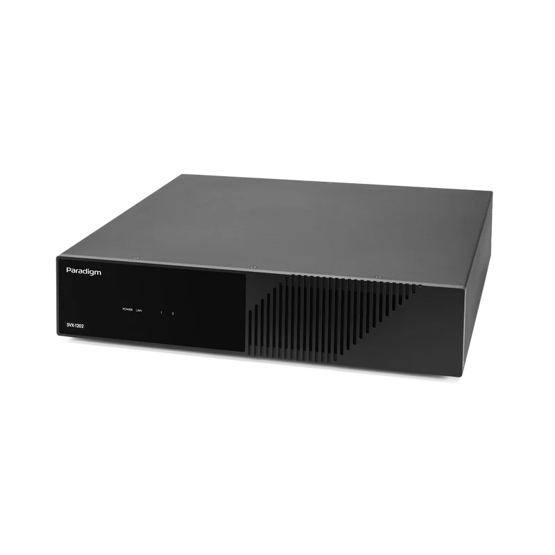Paradigm SVX-1202 amplificatore professionale 1200W in Classe D con streaming e ARC