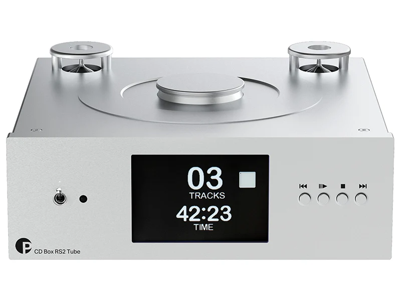 Pro-ject CD BOX RS2 Tube Lettore CD Hi-End con stadio di uscita a valvole, meccanica SUOS DM-3381 CD-DA Red Book