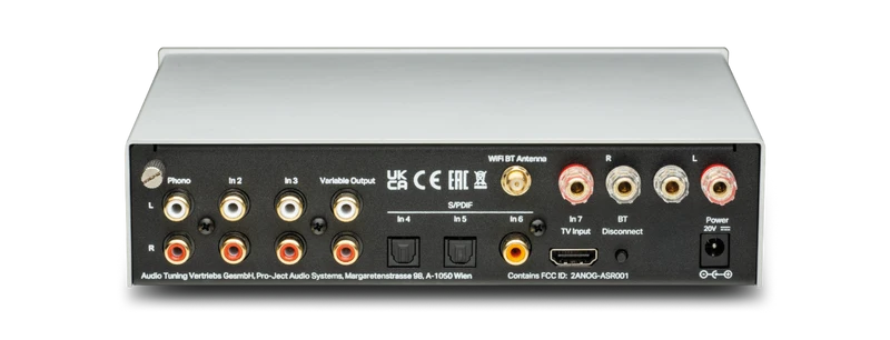 Pro-ject UNI BOX S3 Amplificatore integrato streaming tecnologia WiiM OS integrato