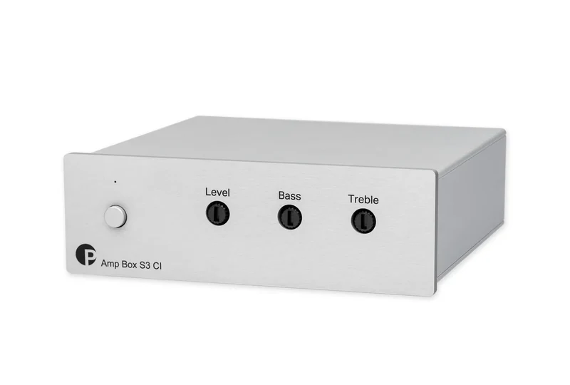 Pro-ject AMP BOX S3 CI Finale di potenza stereo per custom installation. Potenza digitale 2x20W su 8 ohm e 2x34W su 4 ohm