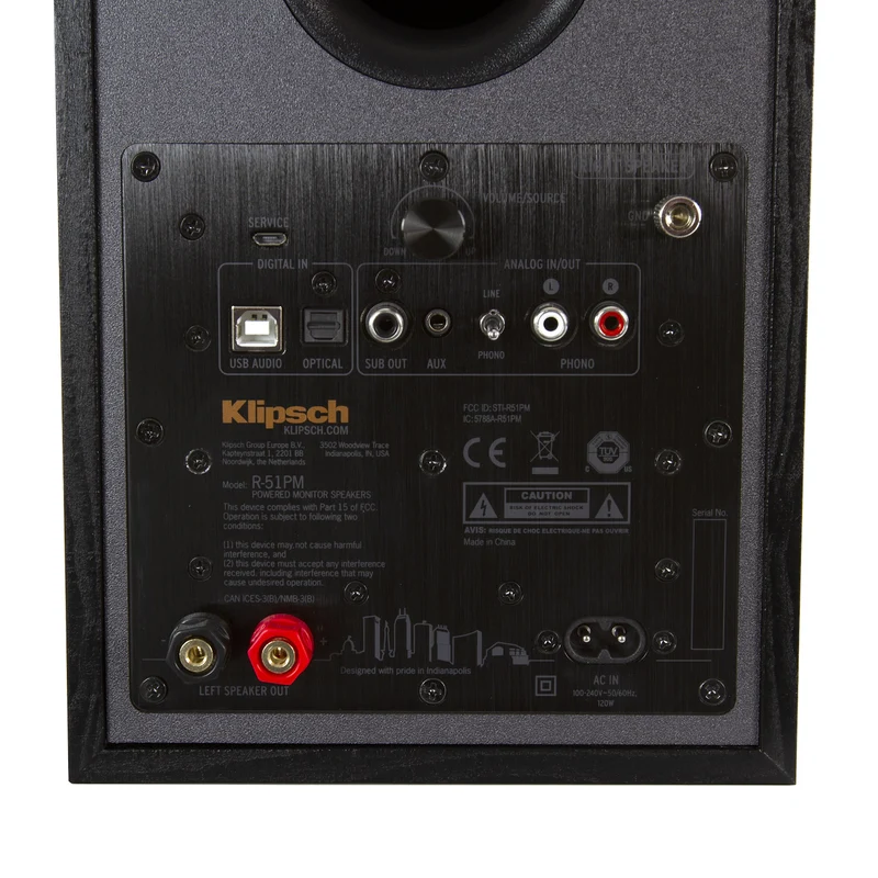 Klipsch R-51PM Diffusori attivi amplificati wireless con Bluetooth 140W