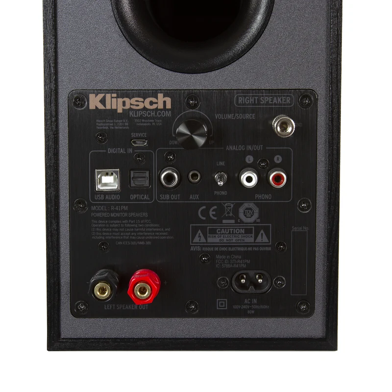 Klipsch R-41PM Diffusori attivi amplificati con Bluetooth 140W (coppia)