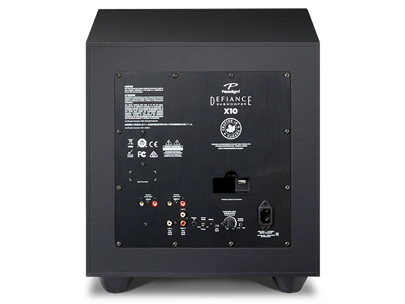 Paradigm DEFIANCE X10 subwoofer attivo bass reflex 254mm 600W