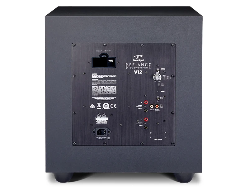 Paradigm DEFIANCE V12 subwoofer attivo bass reflex 305mm 250W