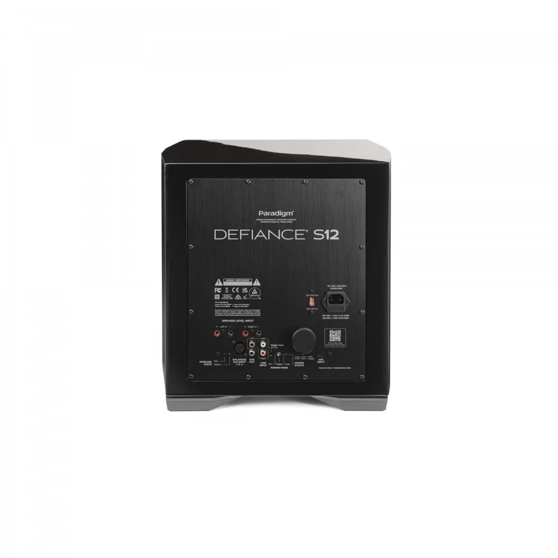 Paradigm DEFIANCE S12 subwoofer attivo wireless in sospensione pneumatica 305mm 1600W