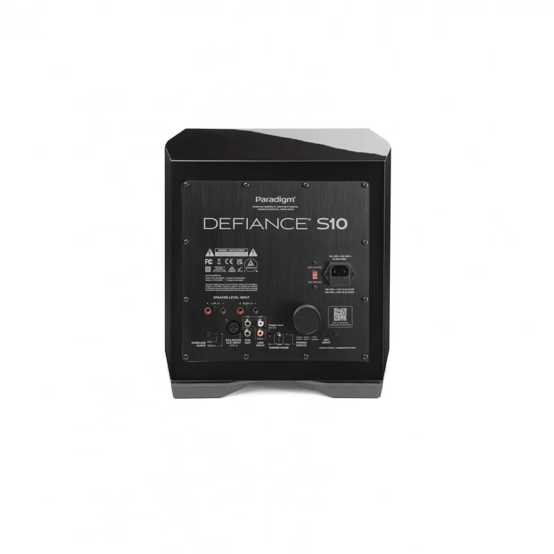 Paradigm DEFIANCE S10 subwoofer attivo wireless in sospensione pneumatica 254mm 1000W