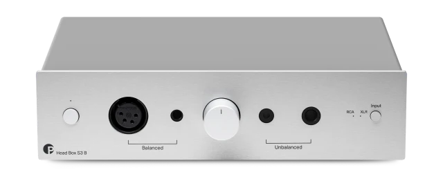 Pro-ject Head Box S3 B Amplificatore per cuffia bilanciato, doppi chip TPA6120A2