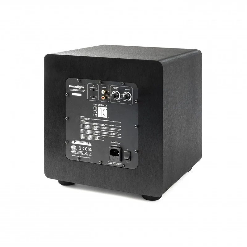 Paradigm ESSENTIALS SUB 12 subwoofer attivo in sospensione pneumatica 305mm 700W