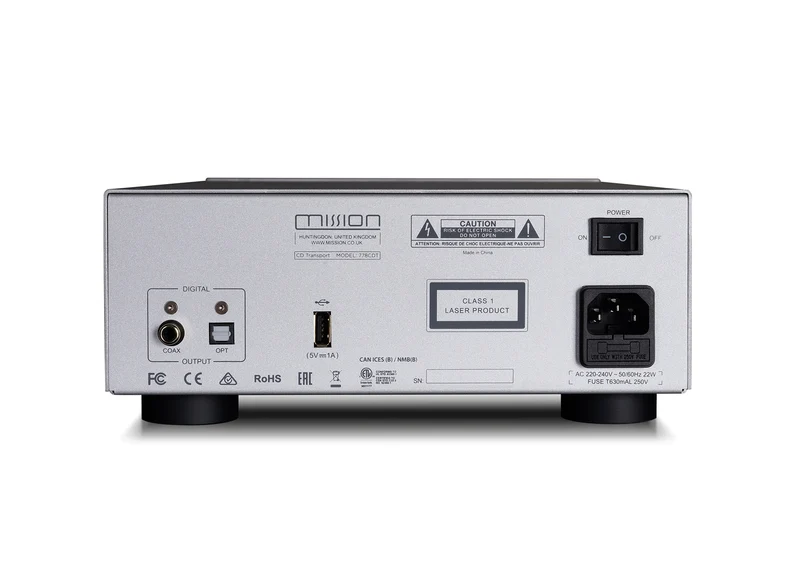 Mission 778CDT Lettore CD solo meccanica oscillatore al quarzo TCXO