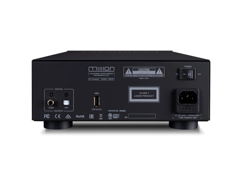 Mission 778CDT Lettore CD solo meccanica oscillatore al quarzo TCXO