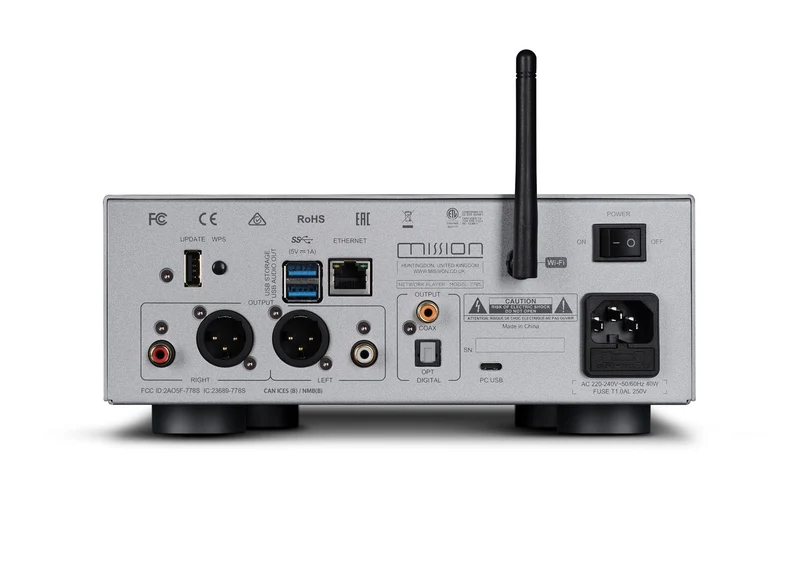 Mission 778S streamer di rete con DAC integrato