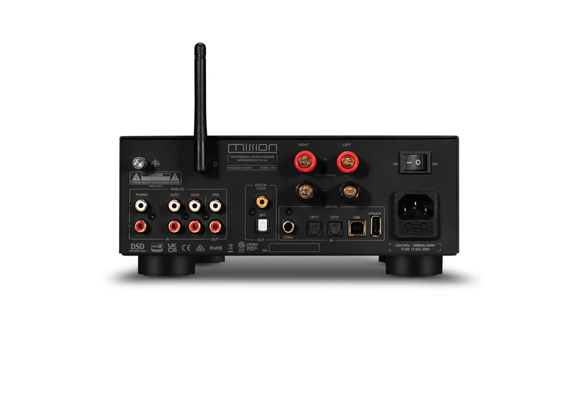 Mission 778X amplificatore integrato compatto 2x65W 4 ohm in classe AB