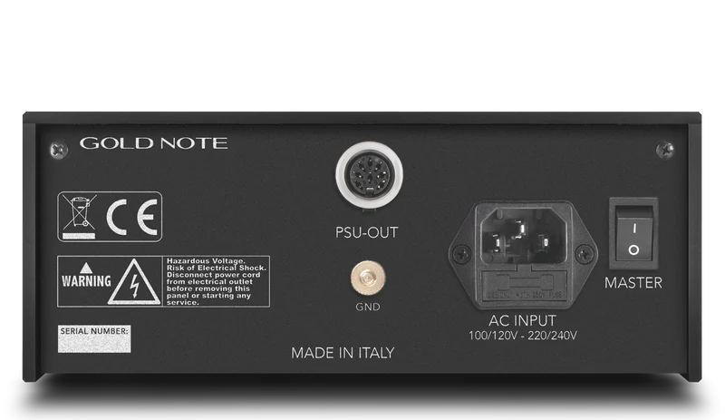 Gold Note PSU-10 EVO Super alimentazione induttiva esterna per DAC e streamer