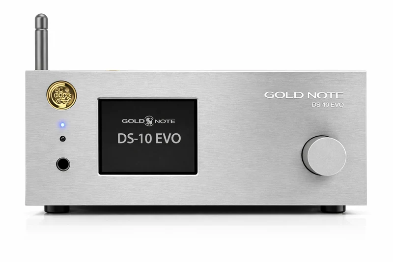 Gold Note DS-10 EVO streamer di rete, convertitore D/A e amplificatore cuffie high-end