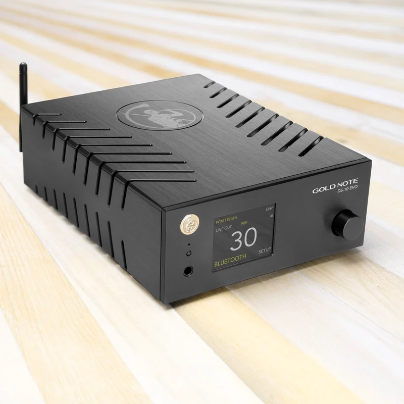 Gold Note DS-10 EVO streamer di rete, convertitore D/A e amplificatore cuffie high-end