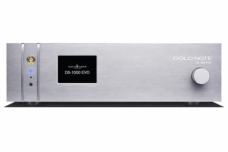 Gold Note DS-1000 EVO Convertitore D/A, amplificatore cuffie e streamer di rete high-end