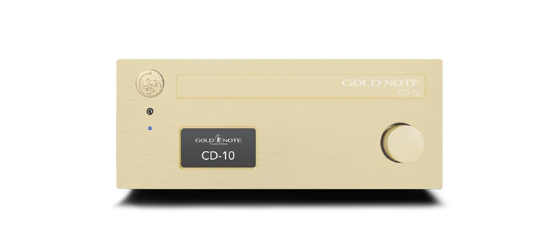 Gold Note CD-10 lettore CD high-end compatto con DAC AKM AK4493