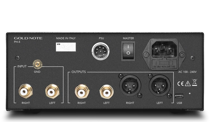 Gold Note PH-5.2 preamplificatore phono MM/MC high-end analogico