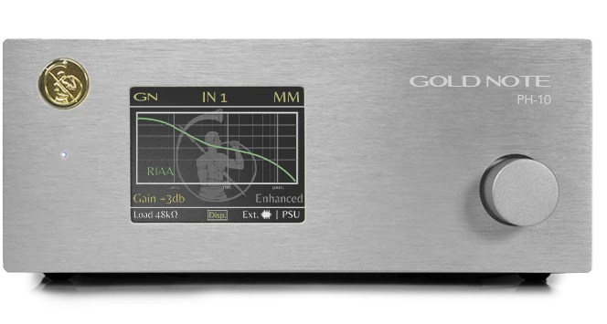 Gold Note PH-10 preamplificatore phono MM/MC high-end analogico