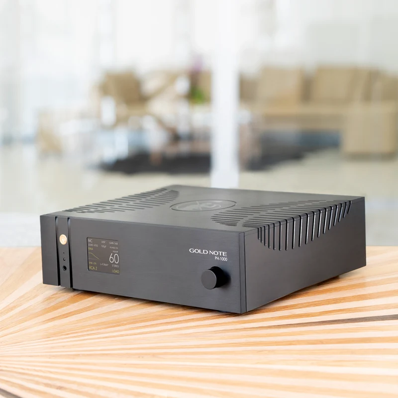 Gold Note PH-1000 LINE preamplificatore phono e di linea high-end MM/MC in classe A analogico
