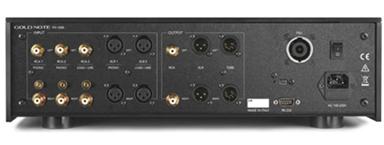 Gold Note PH-1000 preamplificatore MM/MC phono high-end in classe A analogico