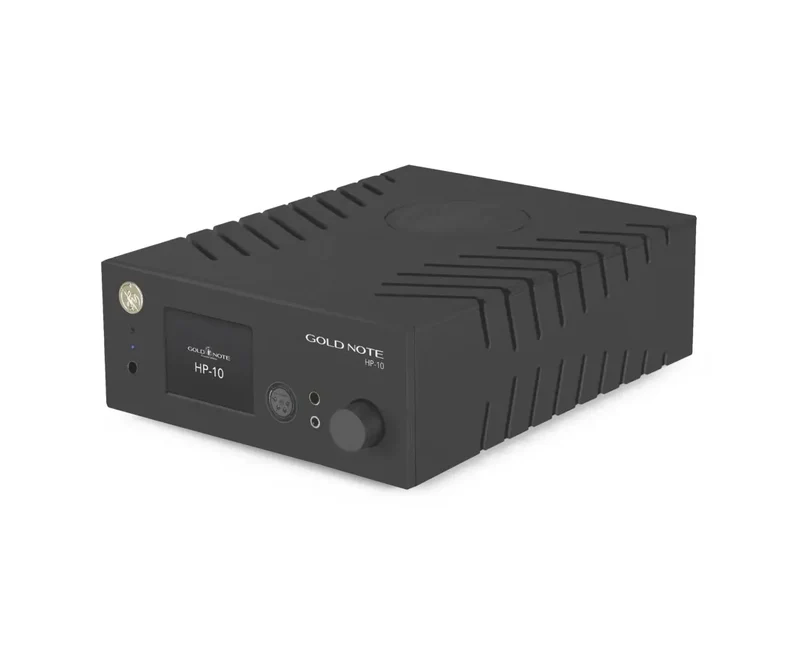 Gold Note HP-10 DELUXE amplificatore cuffie high-end in classe A Dual Mono con DAC e Bluetooth HD aptX