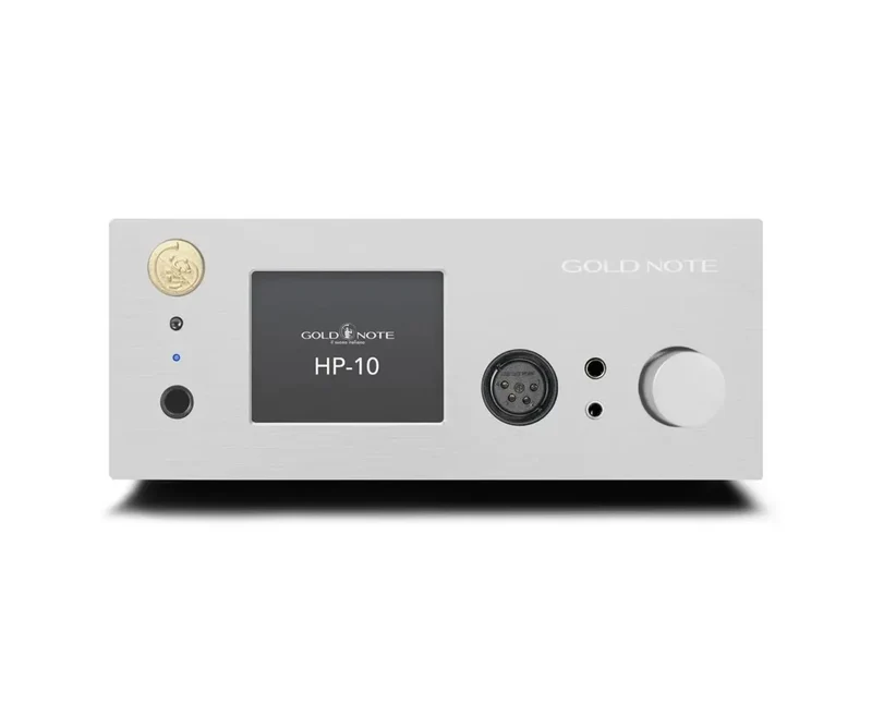 Gold Note HP-10 DELUXE amplificatore cuffie high-end in classe A Dual Mono con DAC e Bluetooth HD aptX