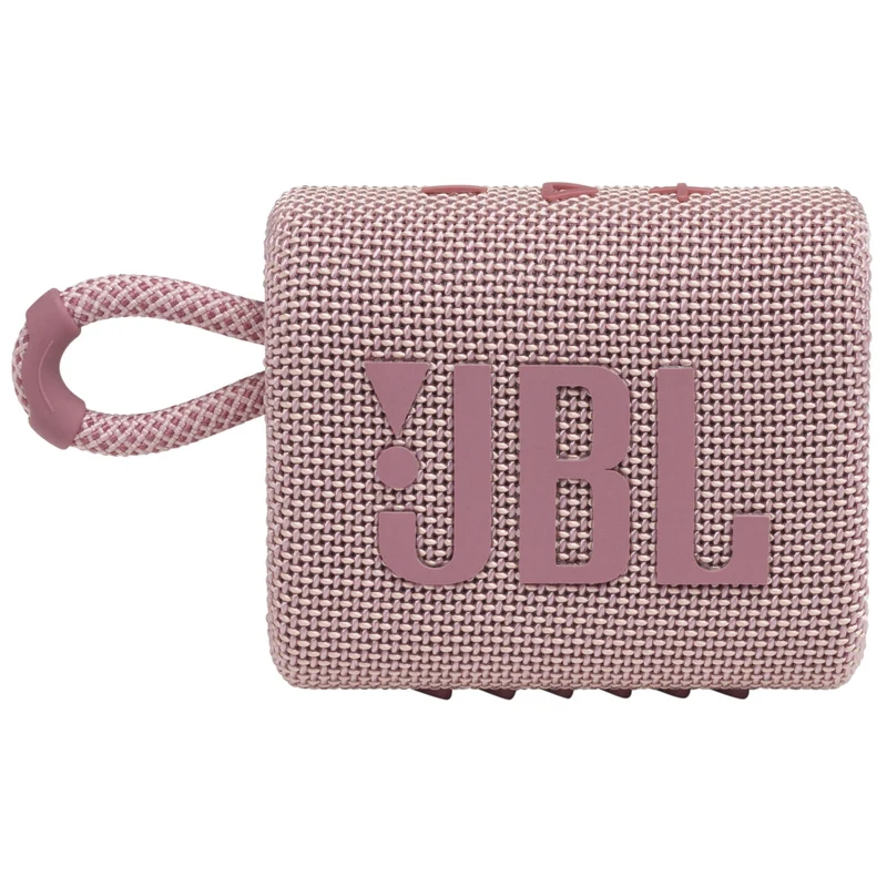 Go 3 Pink - Speaker Wireless Bluetooth Waterproof Portatile