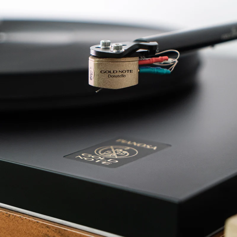 Gold Note Donatello Gold testina phono MC a bassa uscita con stilo Micro Ellittico