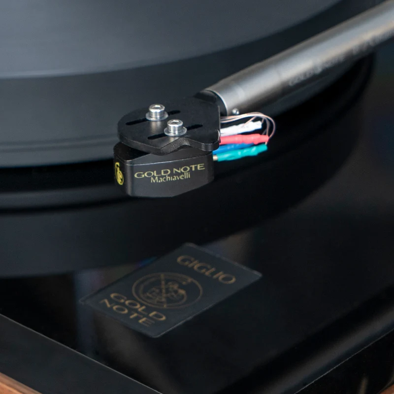 Gold Note Machiavelli MKII Gold testina phono MC a bassa uscita con stilo Line Contact