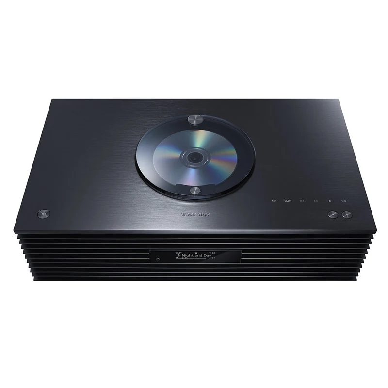 TECHNICS SC-C70MK2 BLACK sistema stereofonico All-In-One OTTAVA con altoparlanti, sintoamplificatore integrato, lettore CD, DAC