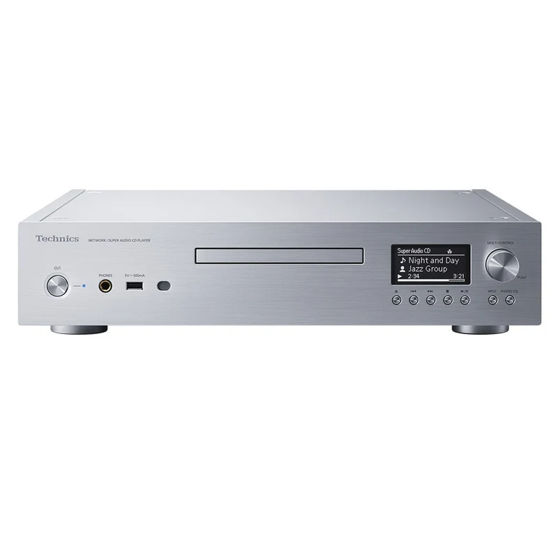 TECHNICS SL-G700M2 SILVER lettore SACD/MQA-CD/CD, convertitore DAC, streamer di rete