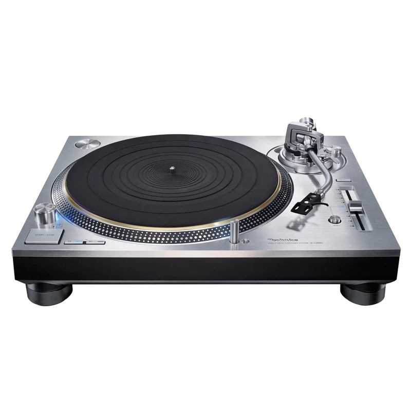 Technics SL-1200G SILVER giradischi manuale a telaio rigido e trazione diretta