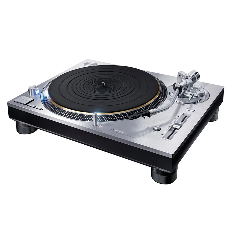 Technics SL-1200G SILVER giradischi manuale a telaio rigido e trazione diretta